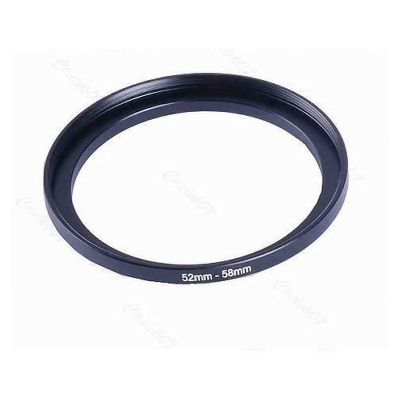 1PC Metal 52mm-58mm Step Up Filter Lens Ring Adapter 52-58 mm 52 to 58 Stepping