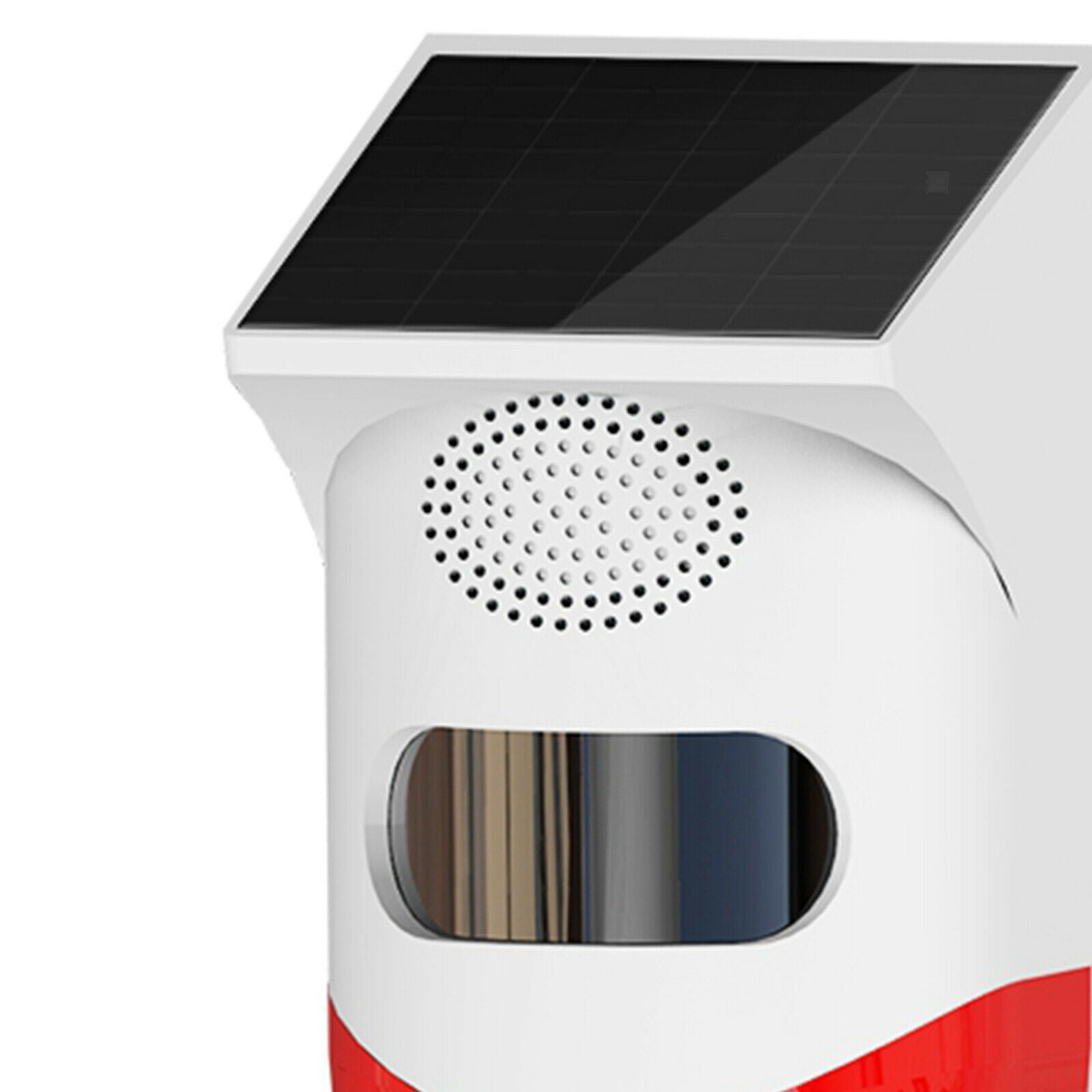 WiFi Solar Strobe Light Security Siren Infrared Detector Remote Control
