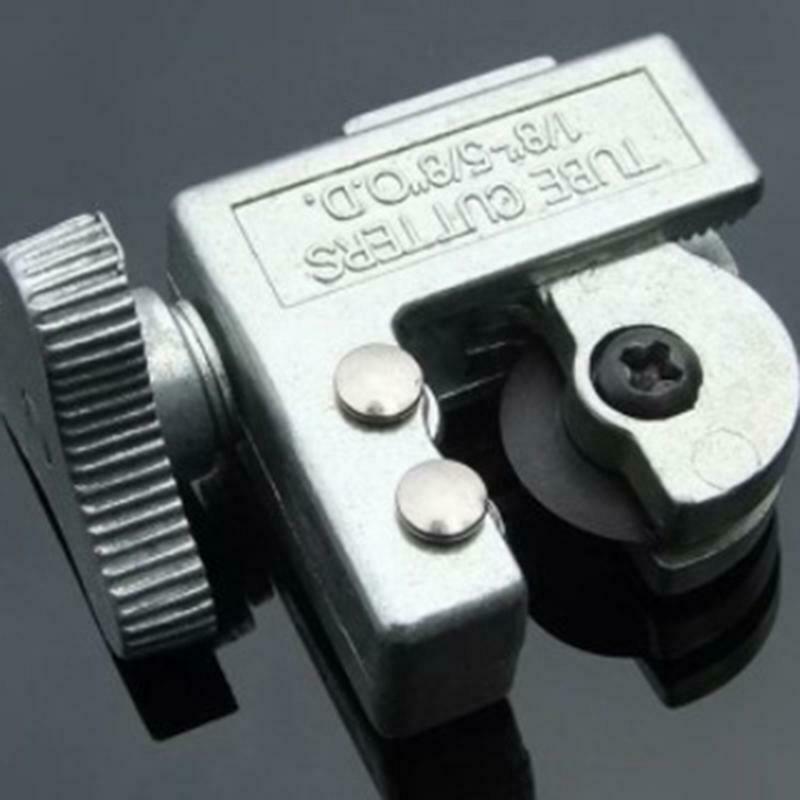 Tube Cutter 1/8 to 5/8In Copper Brass Aluminium Plastic PVC Pipe Cutting Tool
