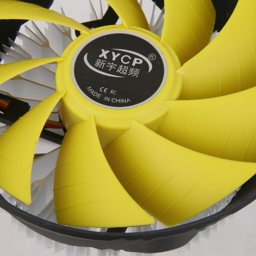 3Pin 12V CPU Cooler Ultra Quiet Heatsinks Fan 120mm