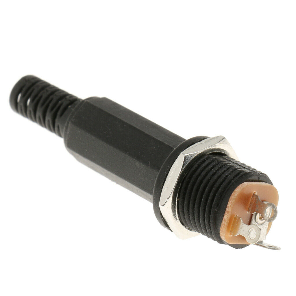 5.5mm X 2.1mm Male And Female Solder DC Power Barrel Tip Plug   Adapter