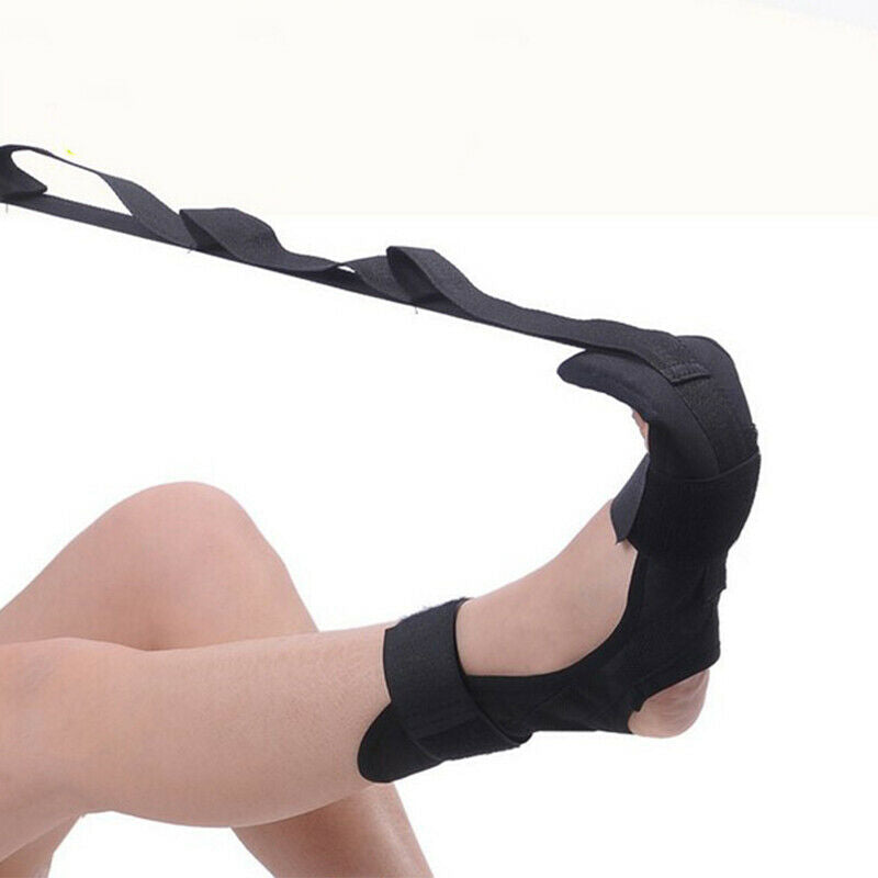 Yoga Ligament Stretching Belt Foot Drop Strap Leg Training Foot Correct An Fx