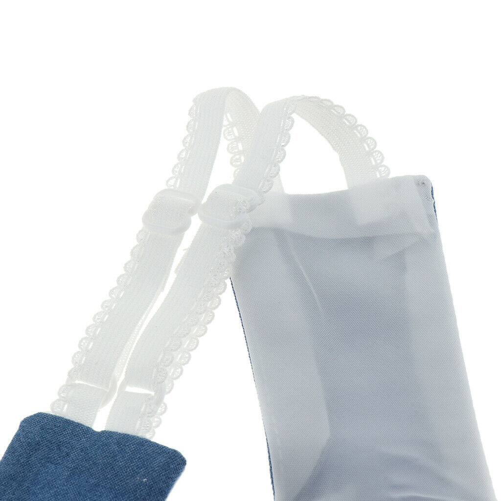 2 Pcs Parrot Diaper Washable  for Small to Large Birds Denim