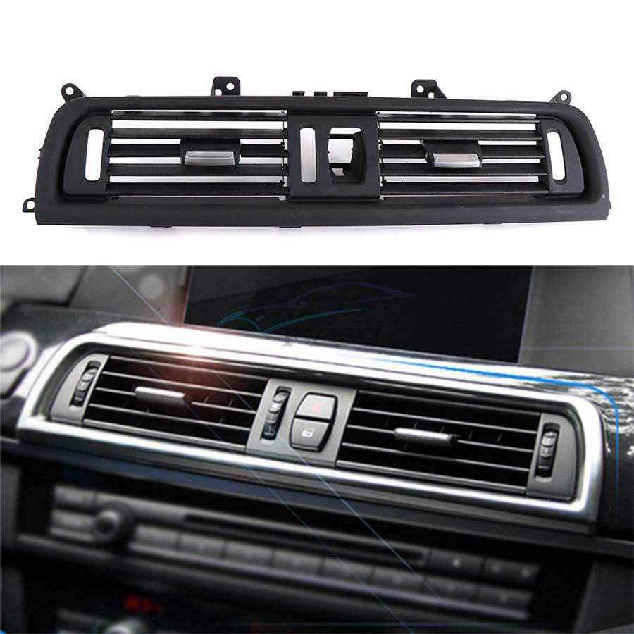 1 Piece Black Car Front Console Grill Dash AC Air Vent For BMW 520i 2010-2016