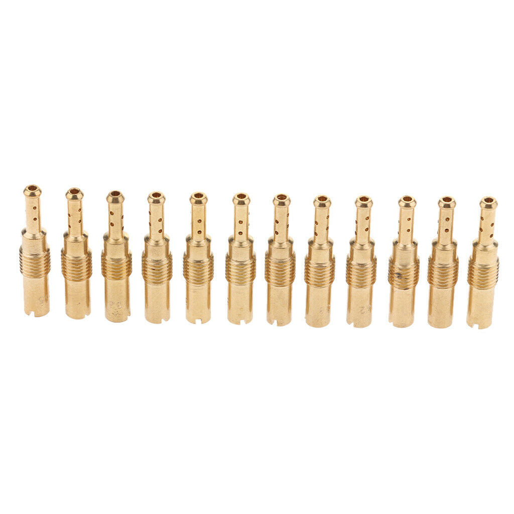 24 Pieces Slow/Pilot Jet Kit For PWK   OKO CVK 35 38 40 42 45 48 50 52