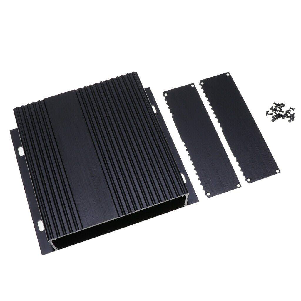 Extruded Aluminum Enclosure PCB Box Case Profile Housing 6.61 x 1.69 x 5.91 inch