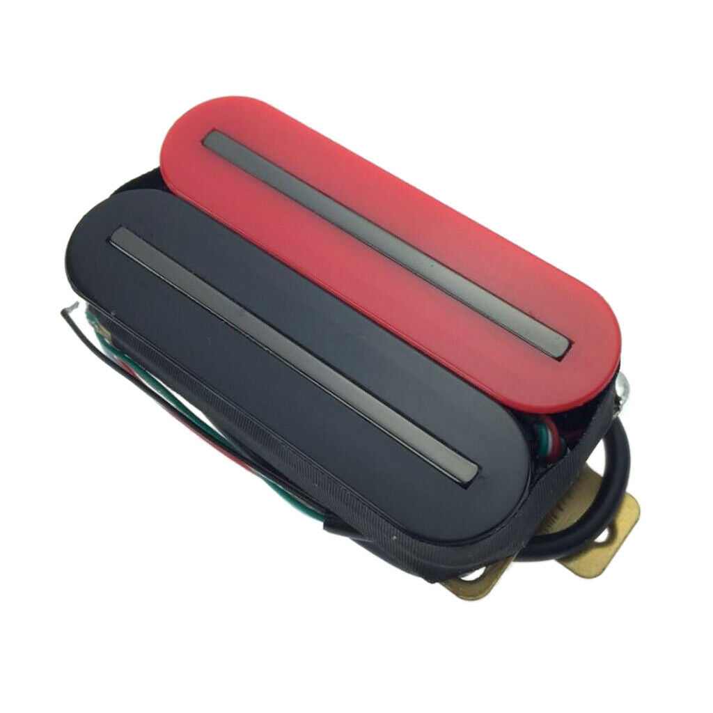 H11-RDBK Electric Guitar Bridge Pickup Dual Rail Track for Guitar Spare Part