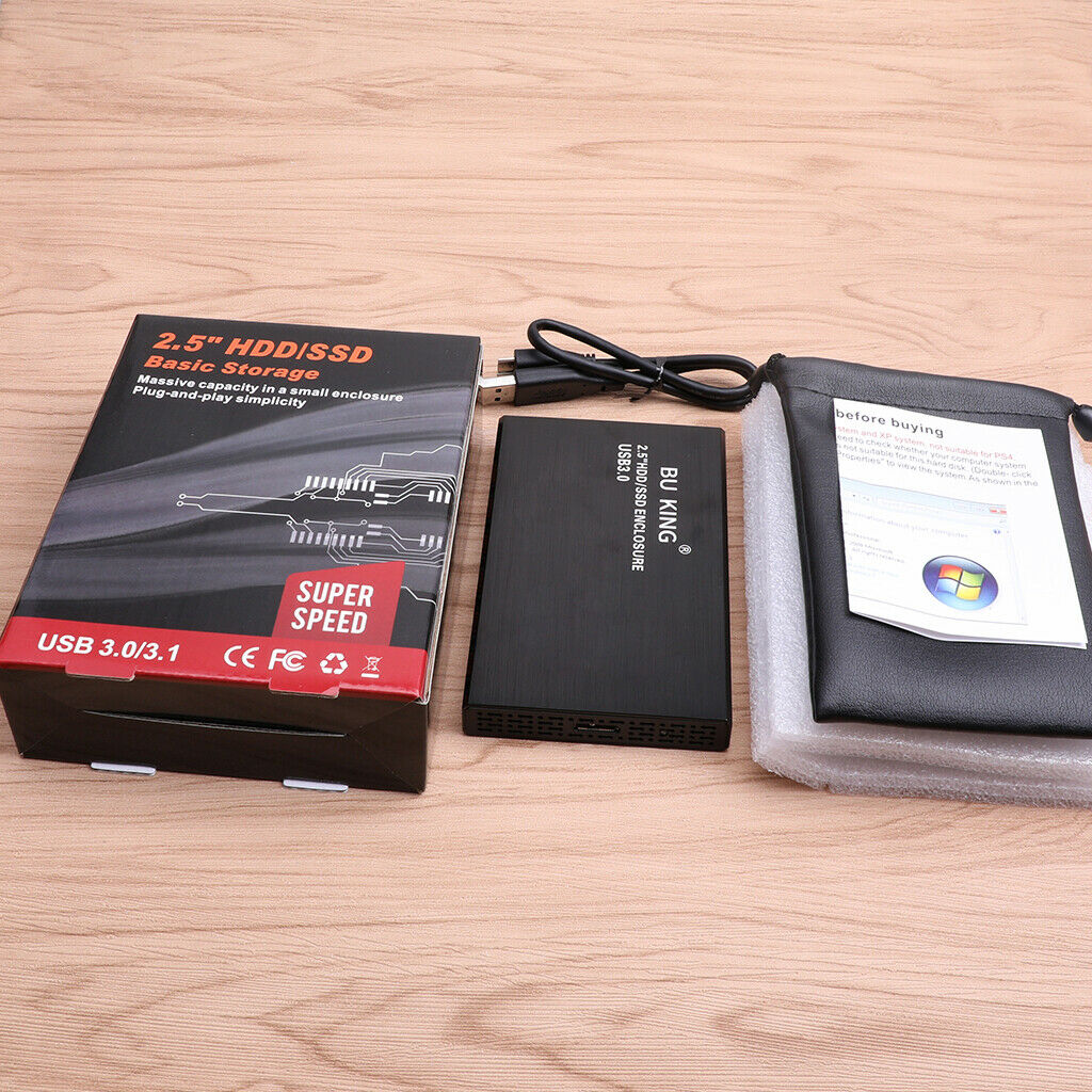 Portable External 60G 2.5" USB 3.0 Hard Drive Disk HDD for Laptop PC Desktop