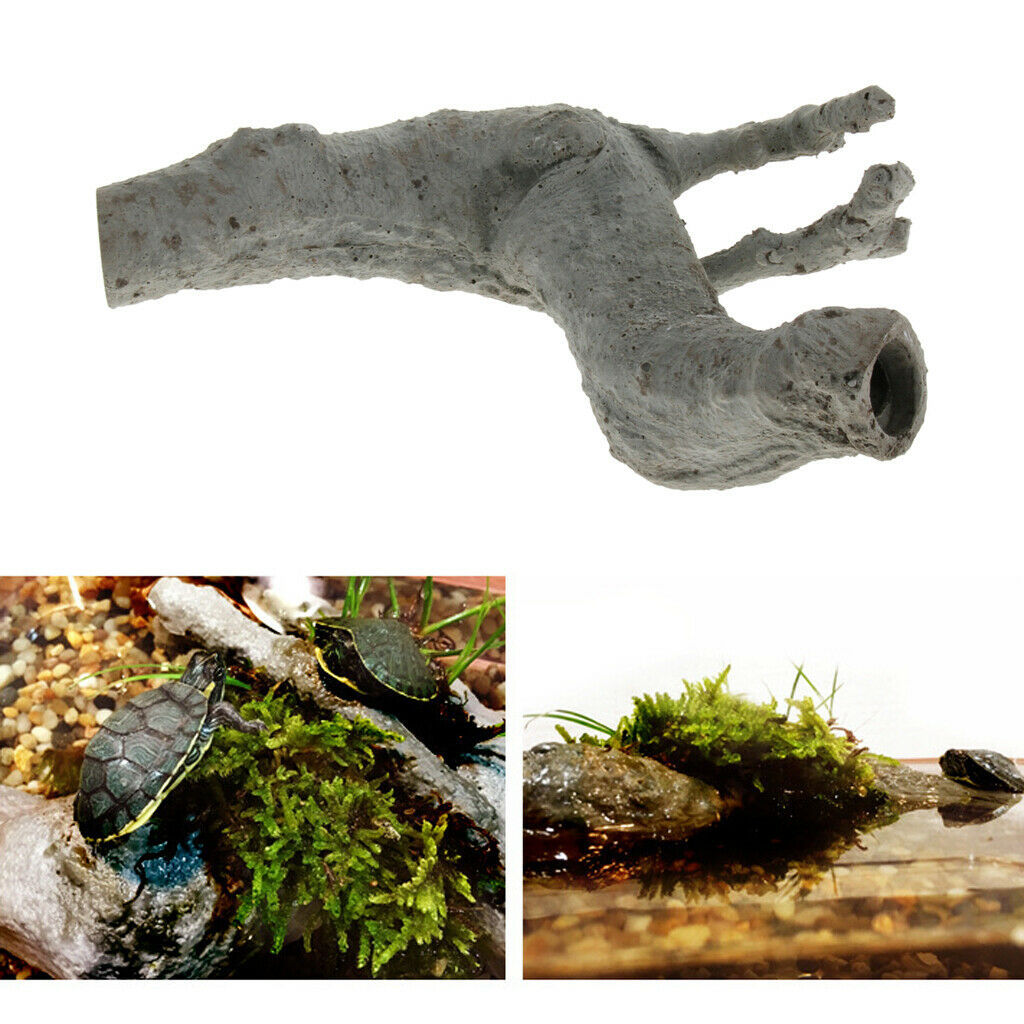 Tree Branch Turtle Reptile Lizard Tortoise Basking Platform Resting & Play Shelf