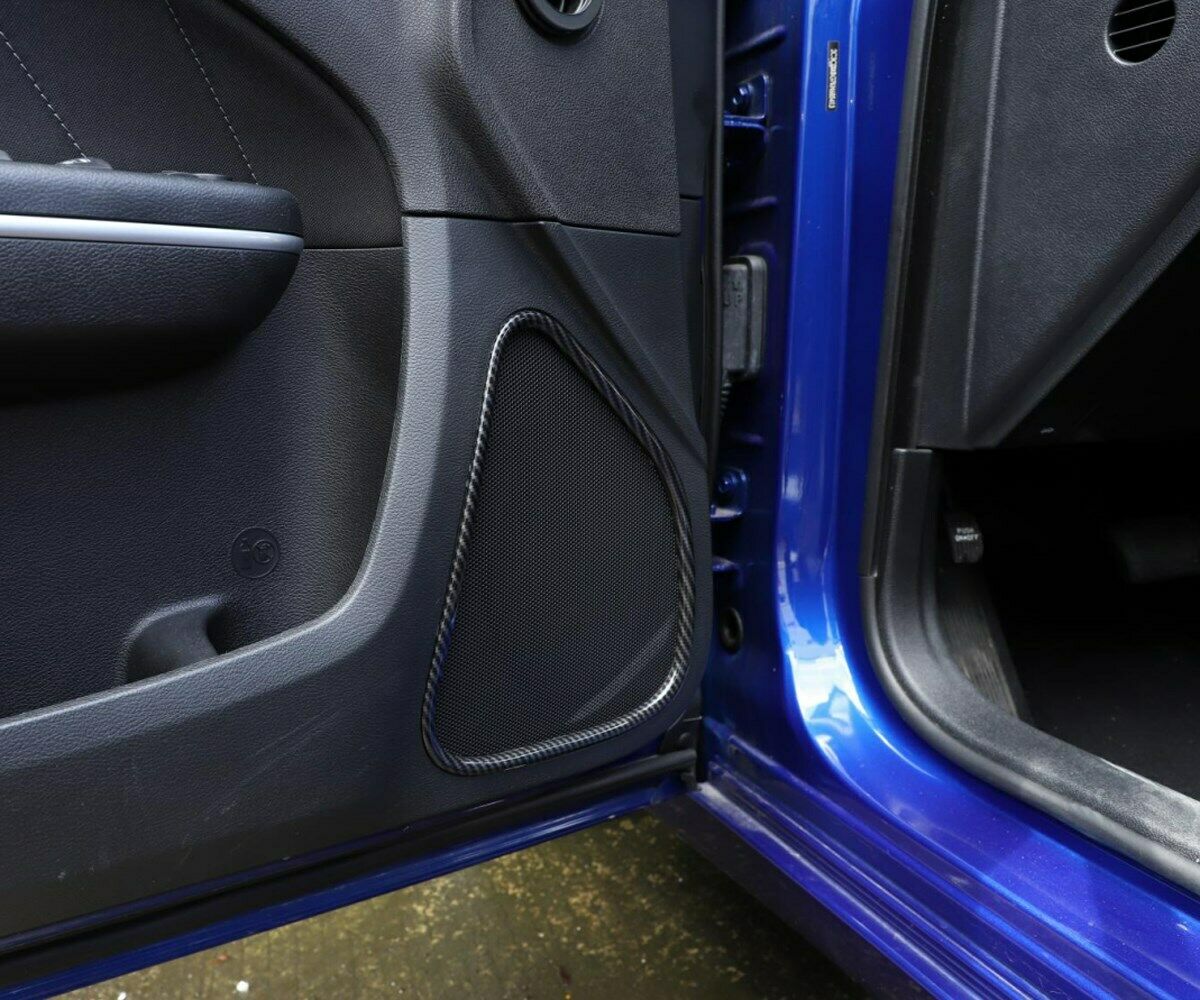 Carbon Fiber Door Speaker Decor Ring Cover Trim For Charger  2011+ P