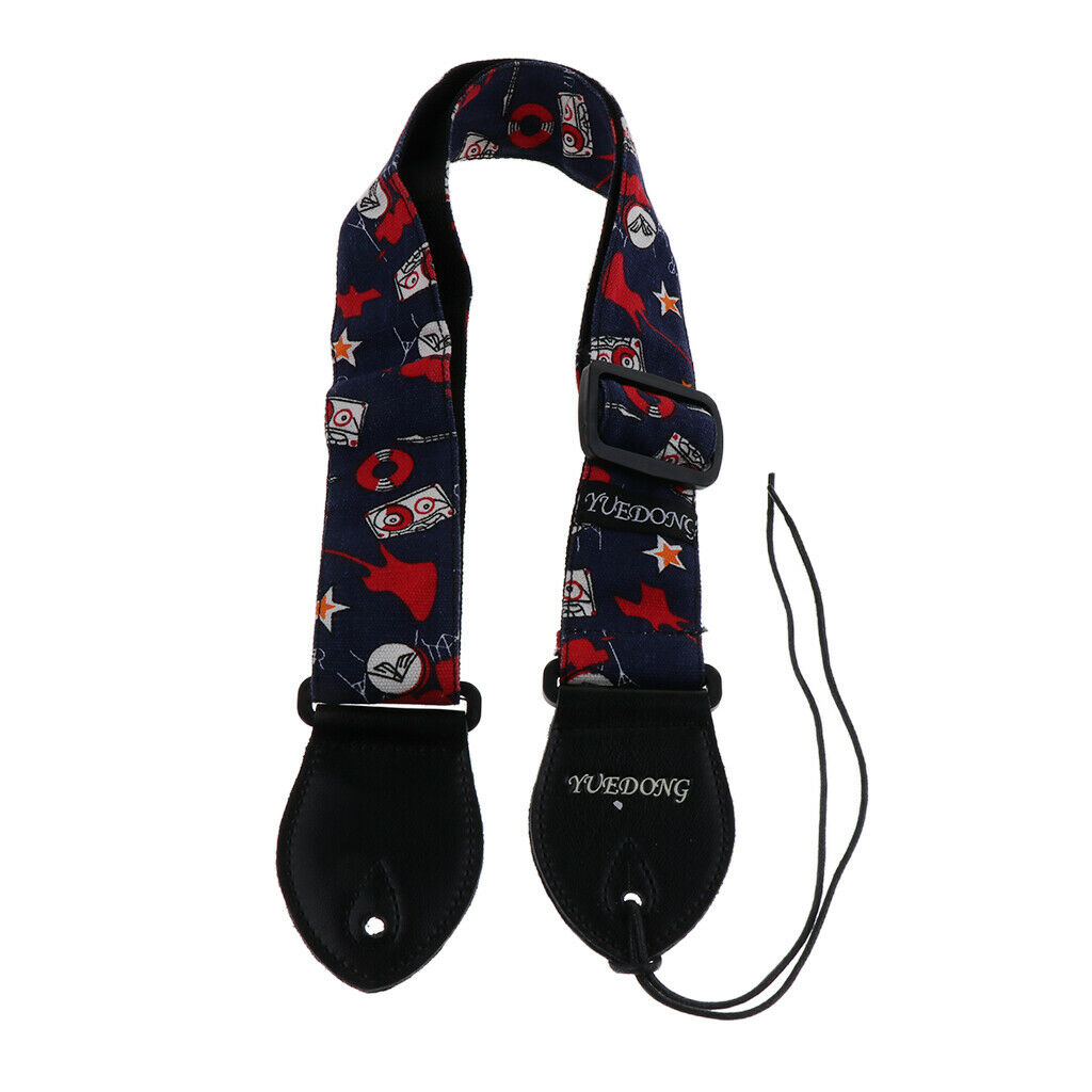 1 Piece Canvas Strap Belt for Acoustic Electric Guitar Red Guitars