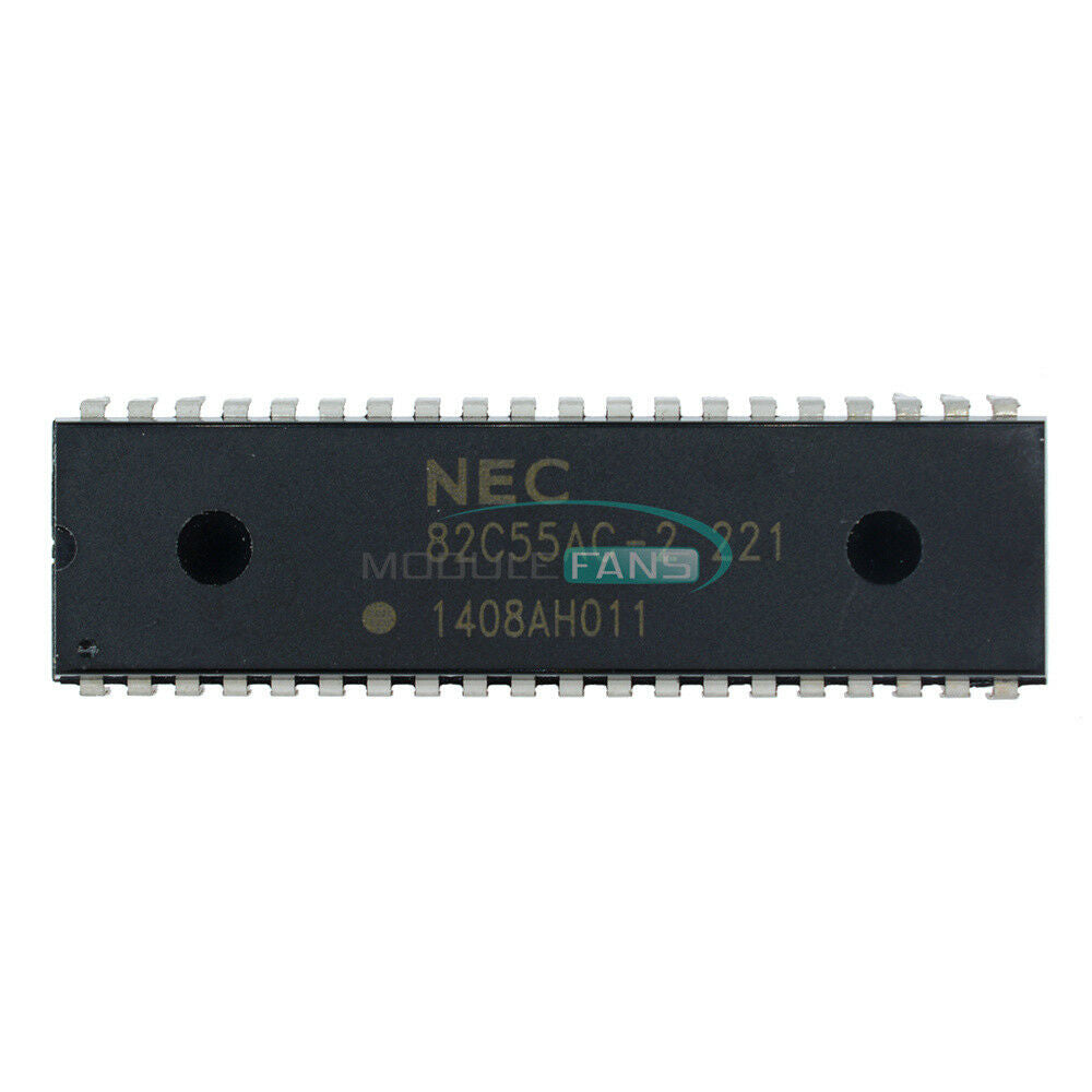 2PCS UPD82C55AC-2/82C55AC-2 DIP-40PIN IC K2XB UPD82C55AC