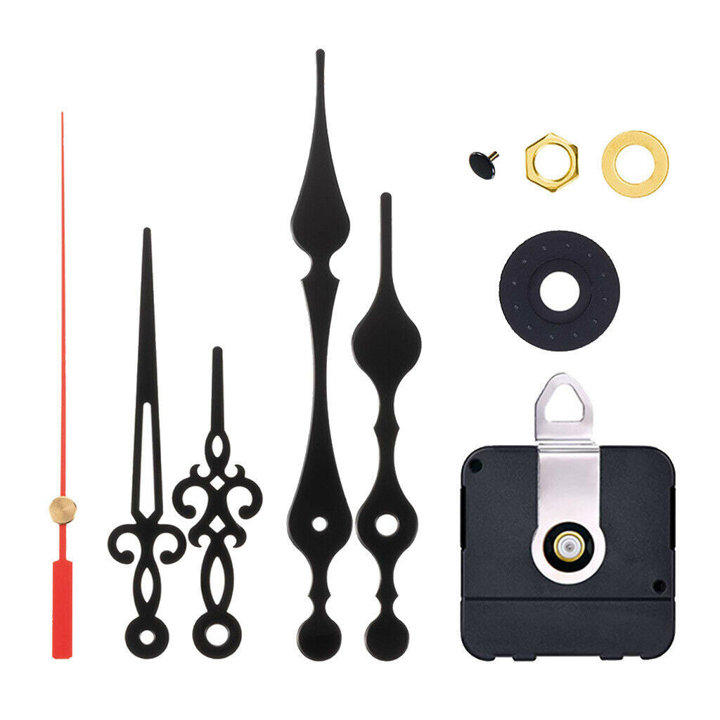 1Set Aluminum Quartz Wall Clock Movement Clock Repair Mechanism Wall Home