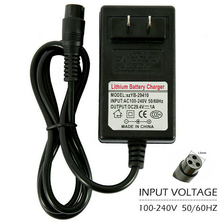 29.4V Charger Electric Razor Scooter E100 E200  E125 E150 E500 Power Supply