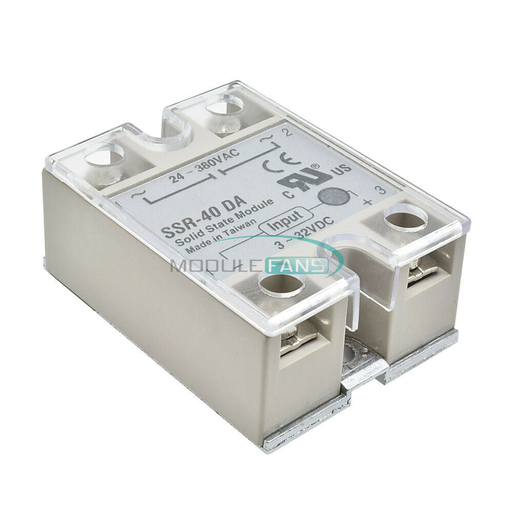 Single Phase Solid State Relay SSR Safety Cover Clear Plastic Covers