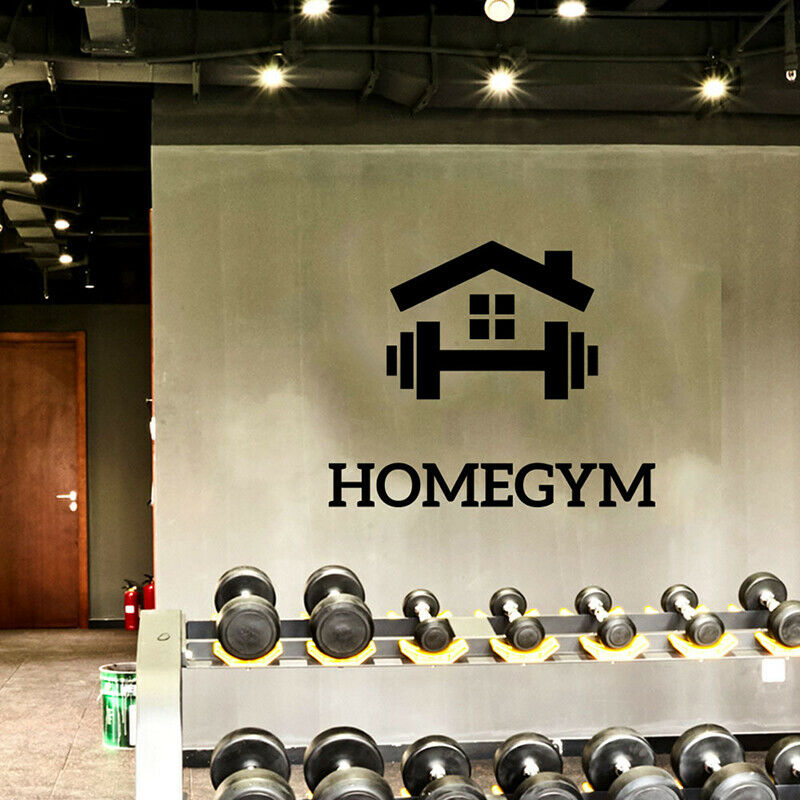 Gym Decoration Vinyl Wall Decals For Fitness Rooms Decor Gym Stick.l8