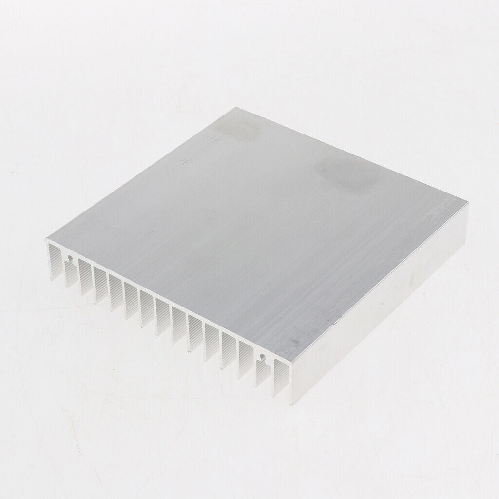 100x100x18mm Aluminum Heatsink Heat Sink Cooler Cooling For Computer, Power IC,