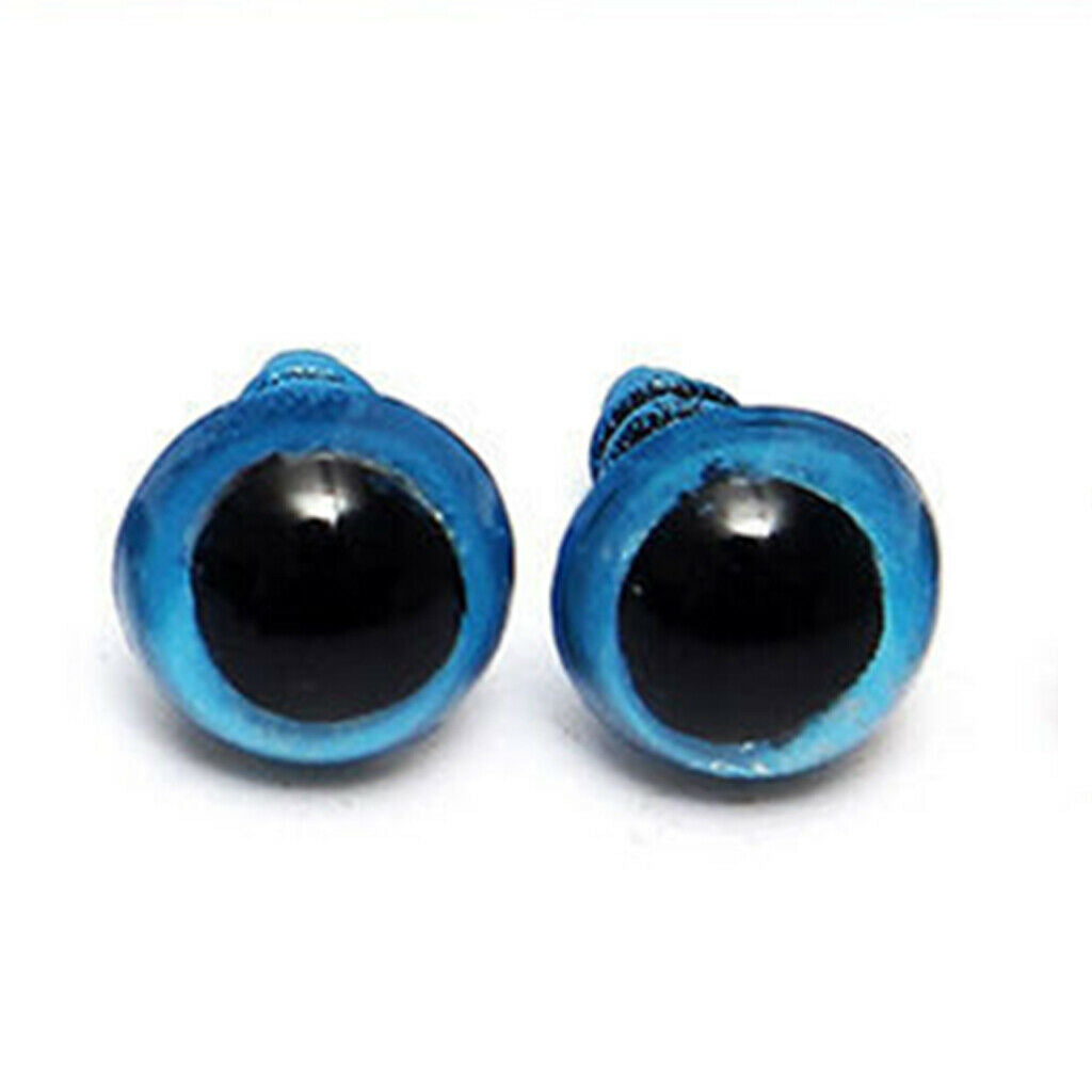 10mm Animal Safety Eyes with Washers for Stuffed Toys Puppet DIY Making