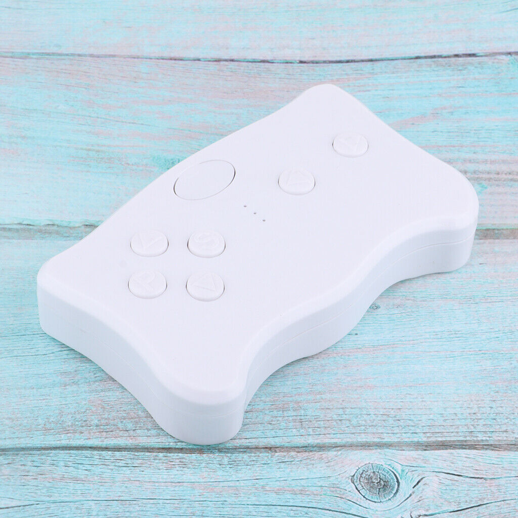 2Pieces 2.4G Remote Controller Control Box Cars Accs Replacement Parts White