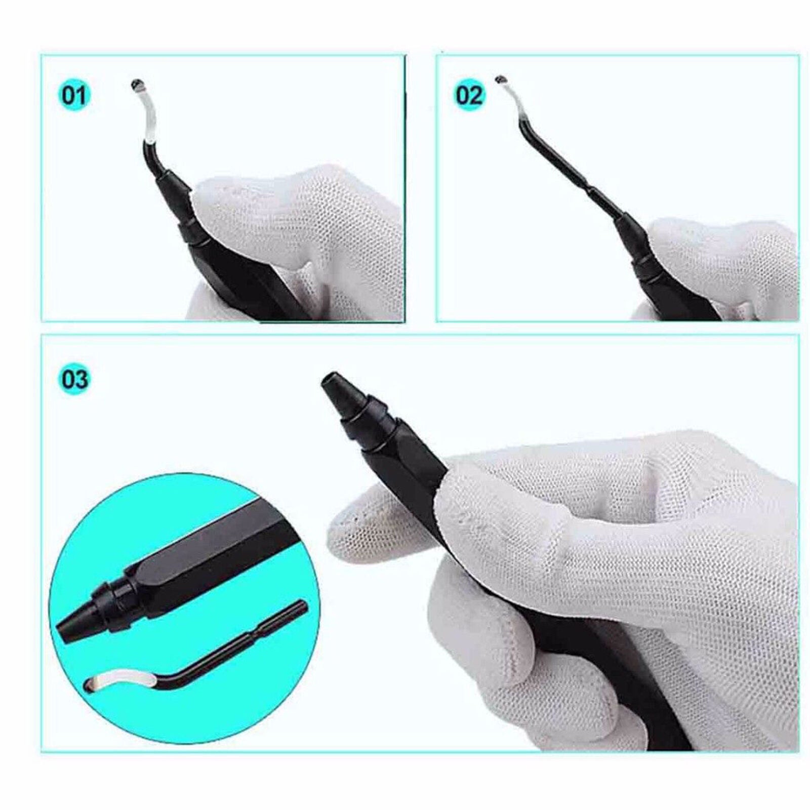 1PCS Noga Rapid Burr Deburring Tool Set With S10 Blades High Speed RB1000 BK