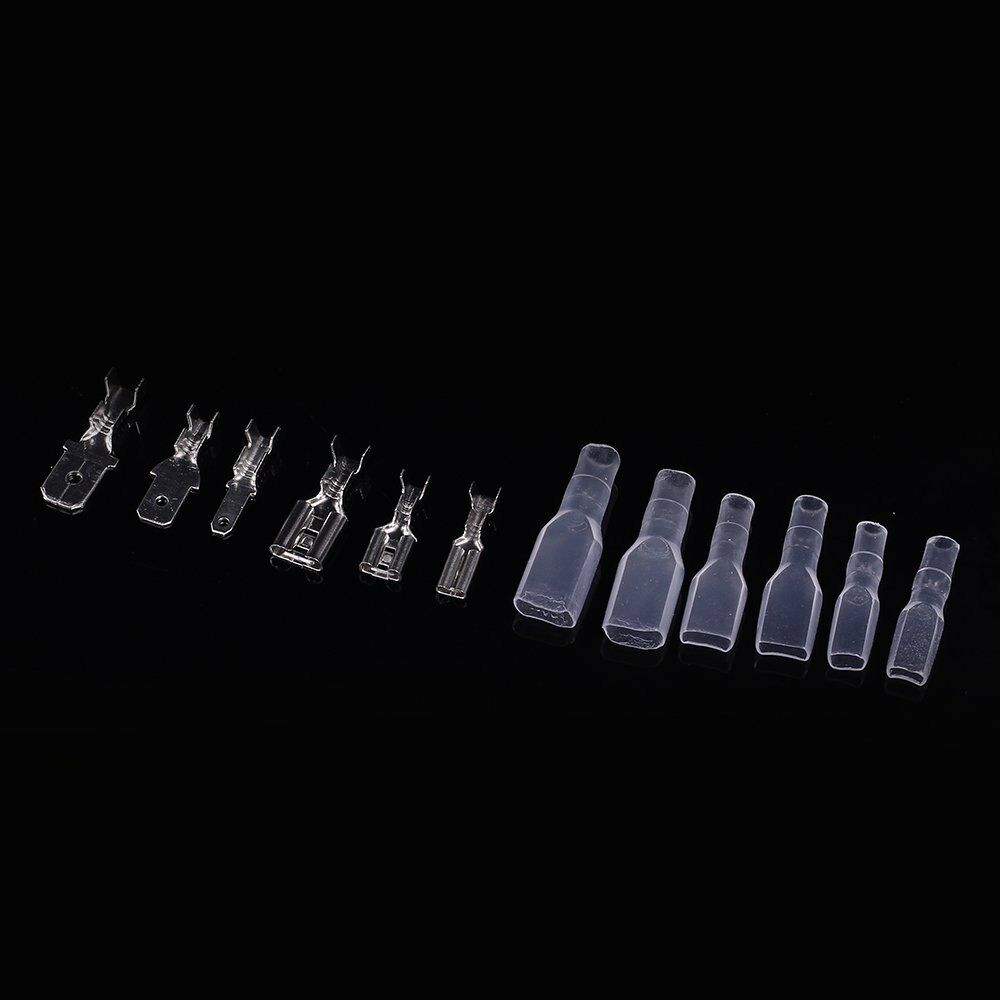 270pc Assorted 2.8mm 4.8mm 6.3mm Male Female Spade Connector Wire Crimp Terminal