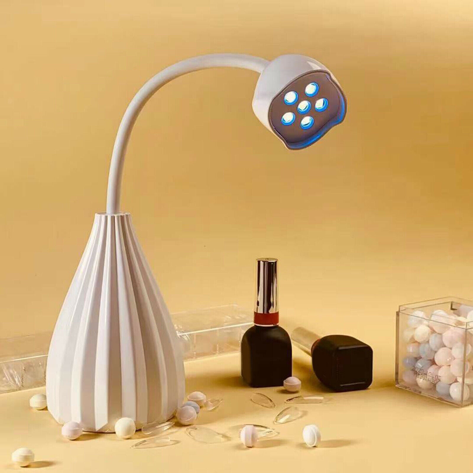 Portable LED Nail Lamp Nail Dryer USB Charging Beauty Tools for Nail Art