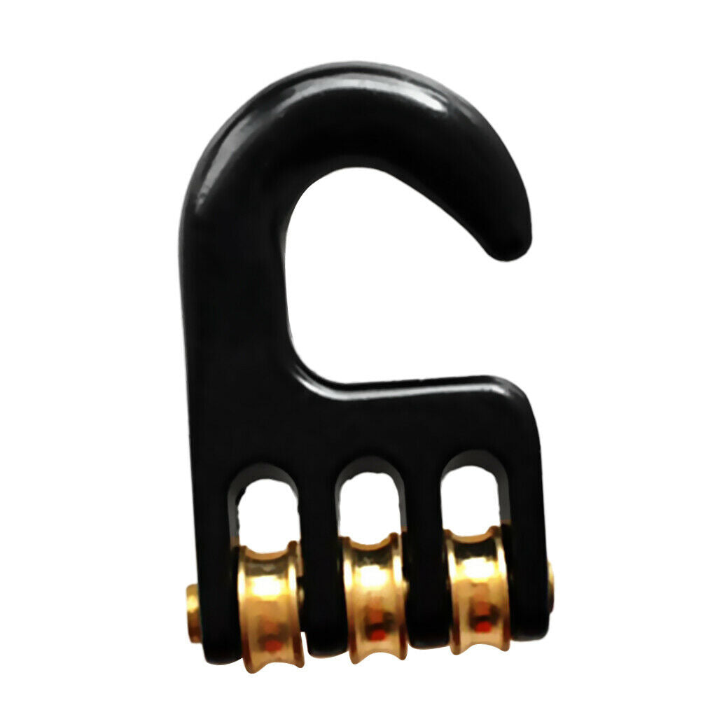 Aluminum Alloy Windsurf Hook Pulleys with 3 Wheel Surf Accessories