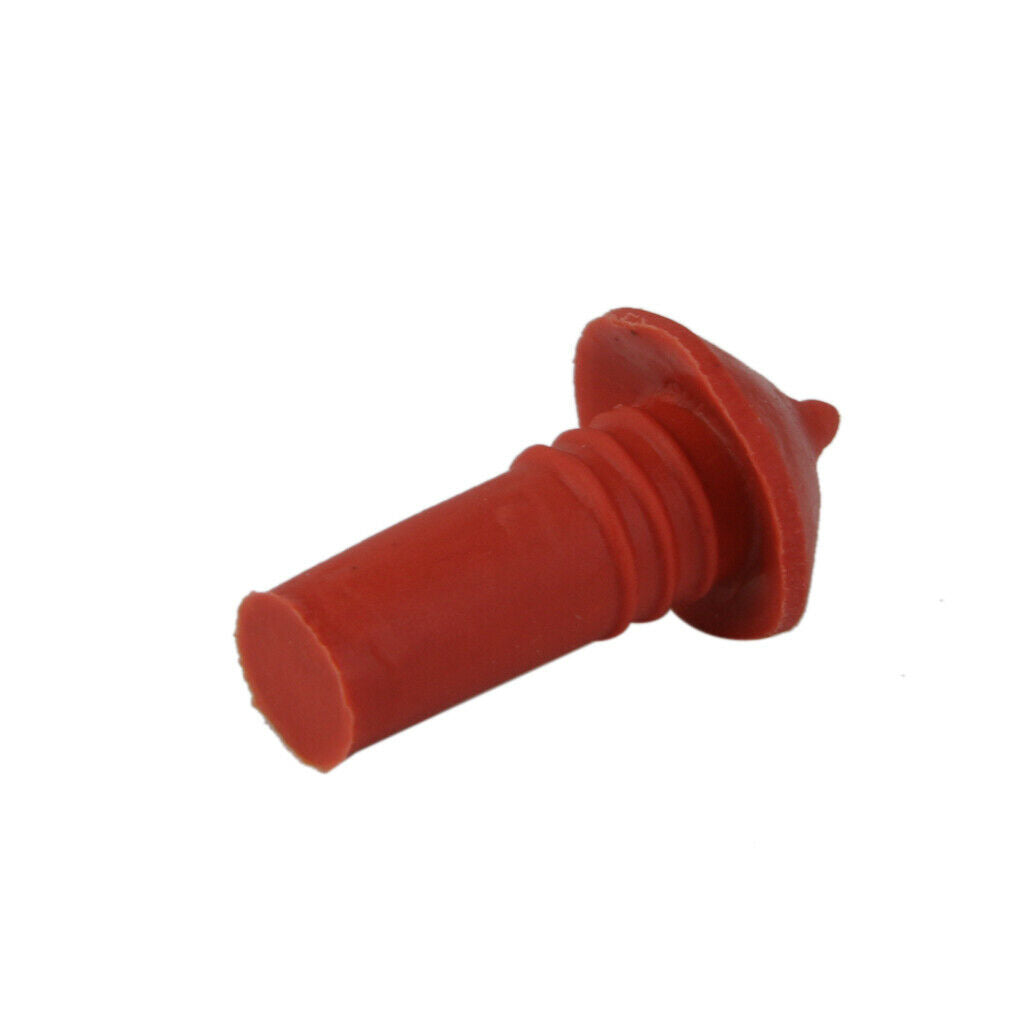 Lot/160pcs Black Plastic with Red Rubber Plugs Motorcycle  Kit