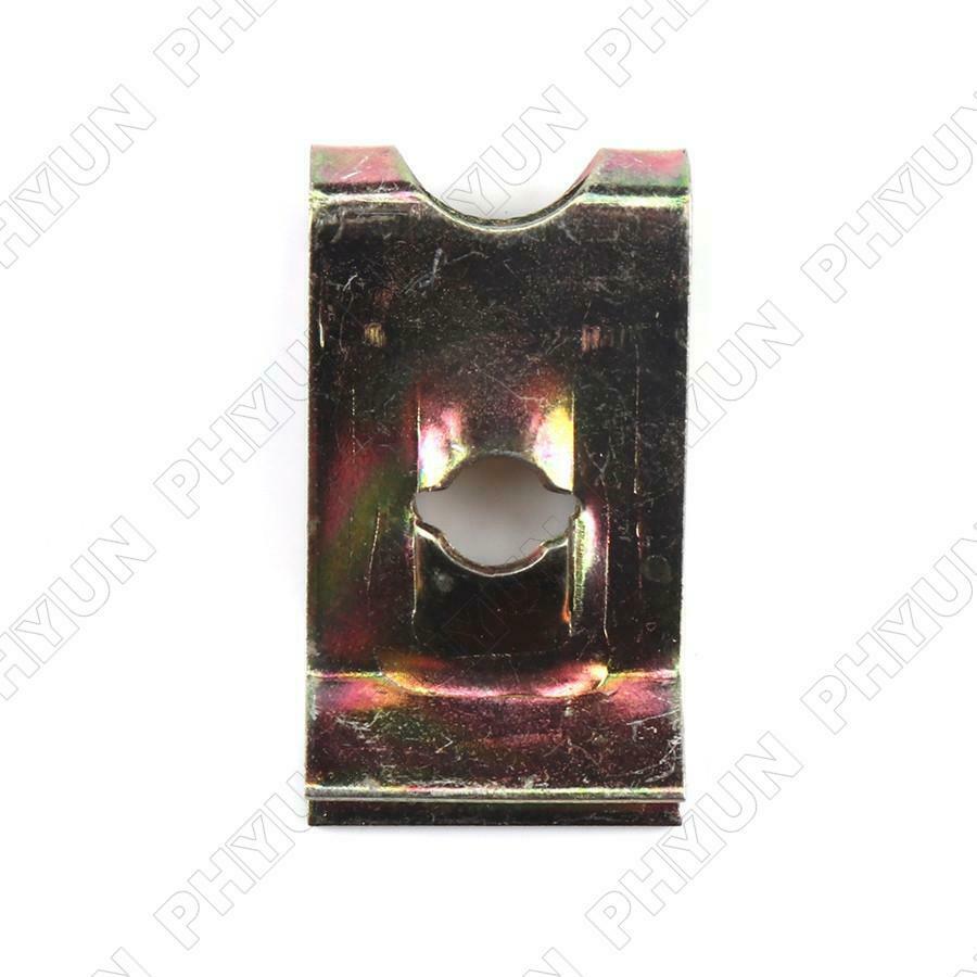 75Pcs Speed Fasteners U Nuts Car Interior Trim Panel Self Tapping Screw U Clips