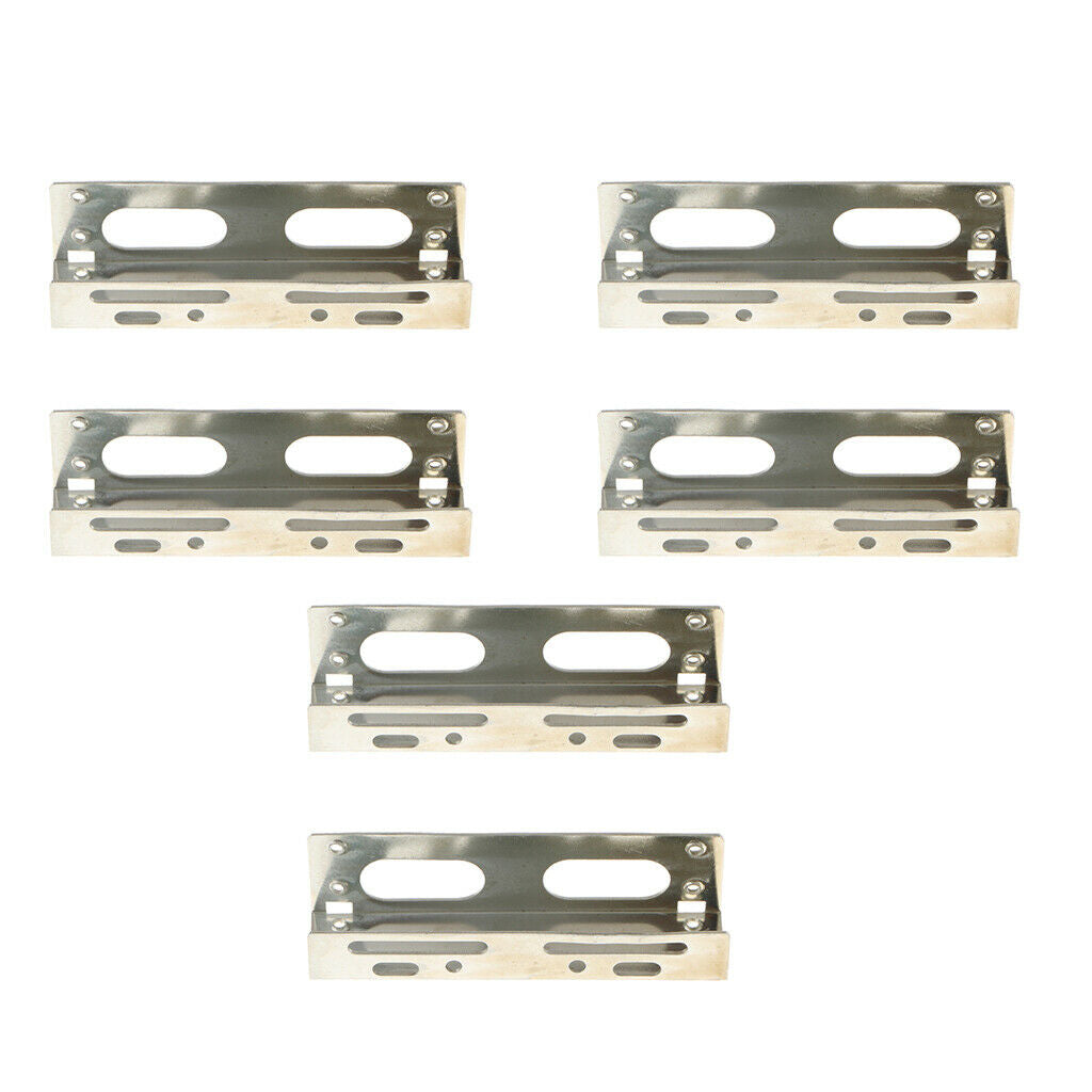 3Pcs 3.5" to 5.25" Bay Hard Disk Drive HDD Mounting Bracket for PC