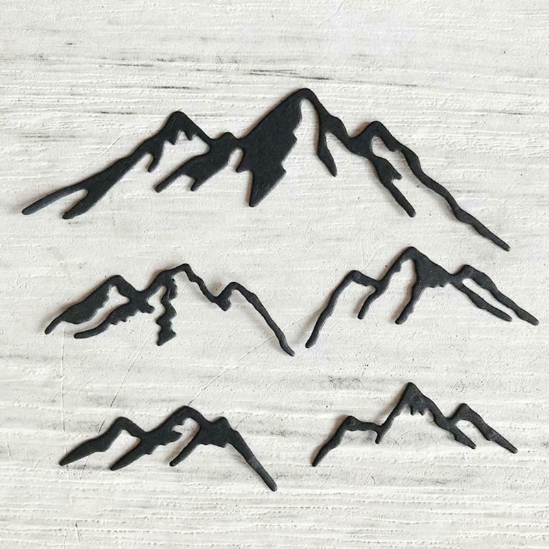 Metal Cutting Dies Diary Album DIY Aesthetic Decorations Embossing Stencils