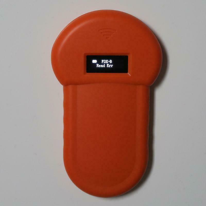 Pet ID Reader Animal Chip Digital Scanner USB Rechargeable Microchip Handheld