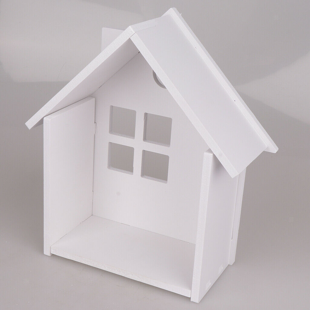 Floating Shelf PVC Shelves Storage Organiser Rack for Livingroom Bedroom White