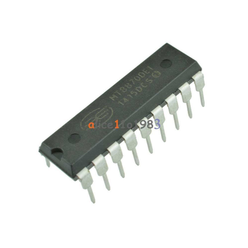 5Pcs MT8870 CMOS LOW POWER DTMF DECODER RECEIVER IC NEW