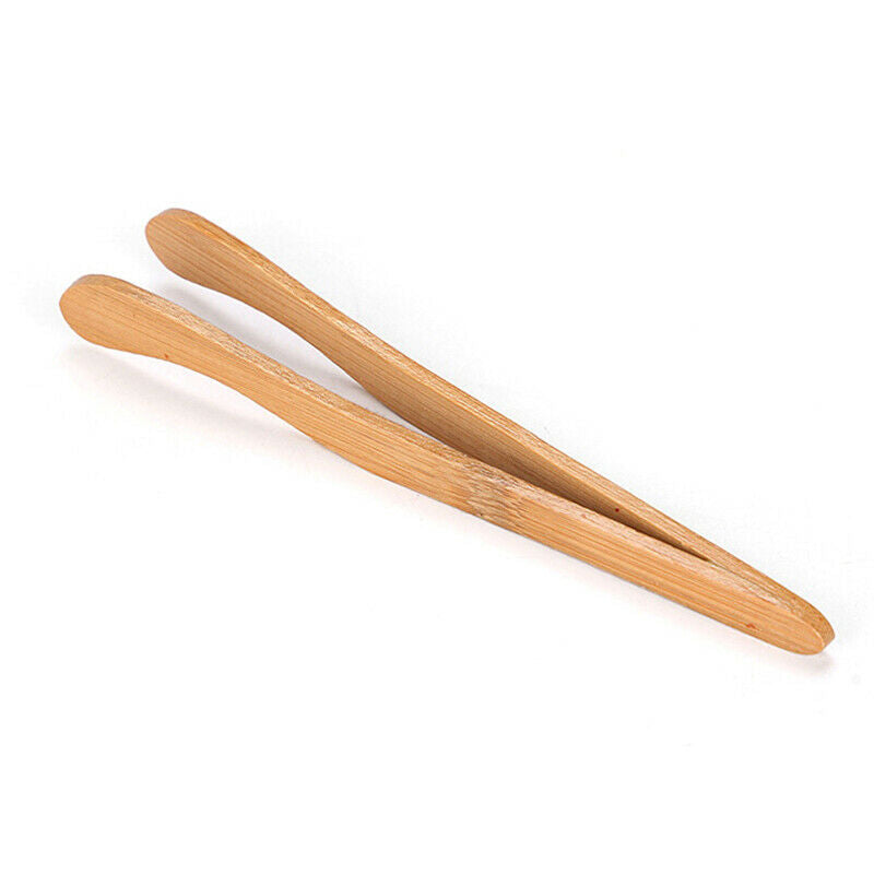 1Pc Bamboo Teaware Tea Clips Wood Toast Tong Tea Ton.l8