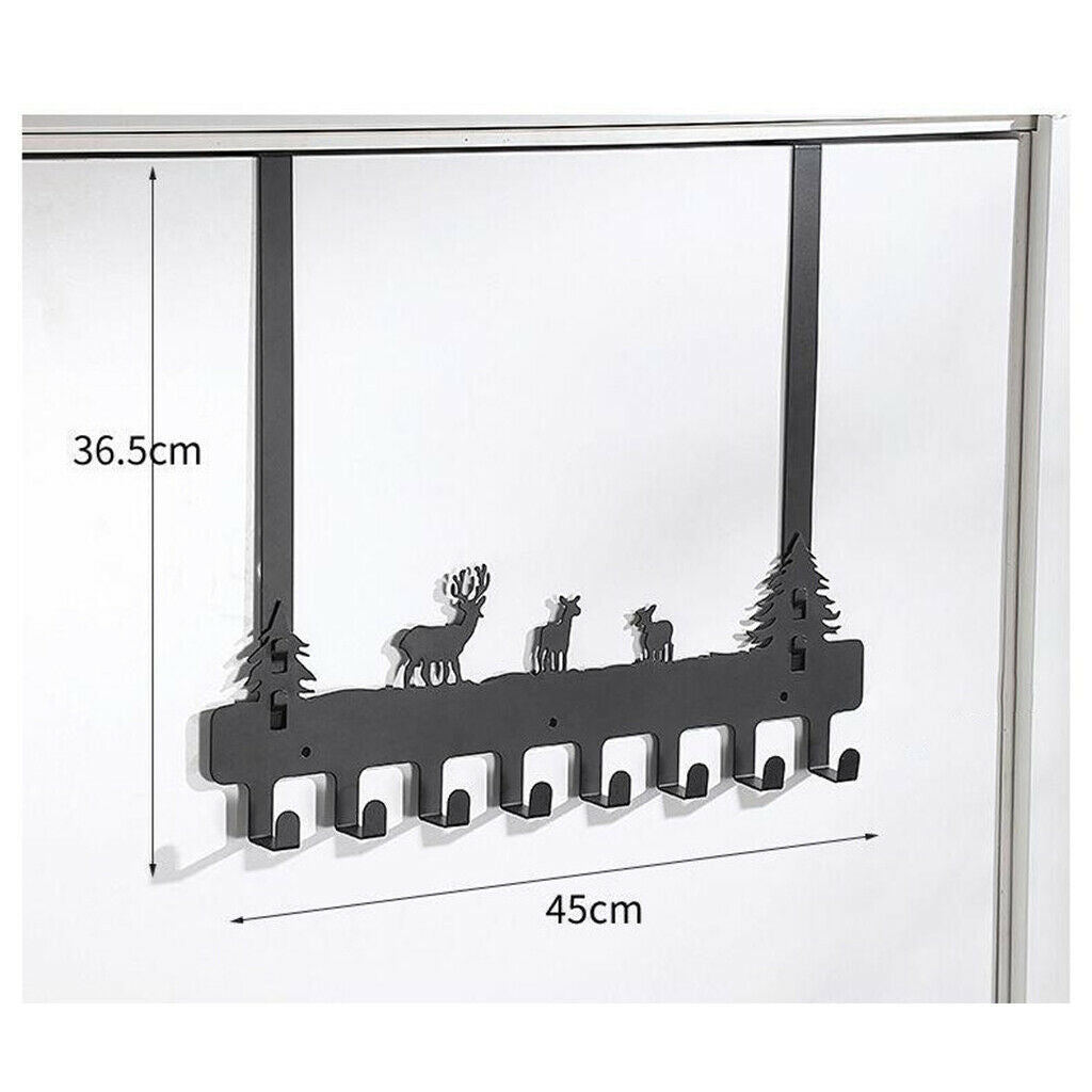 Over The Door Hooks Hanger Rust-Proof Sturdy Hanging Storage Rack for Bag