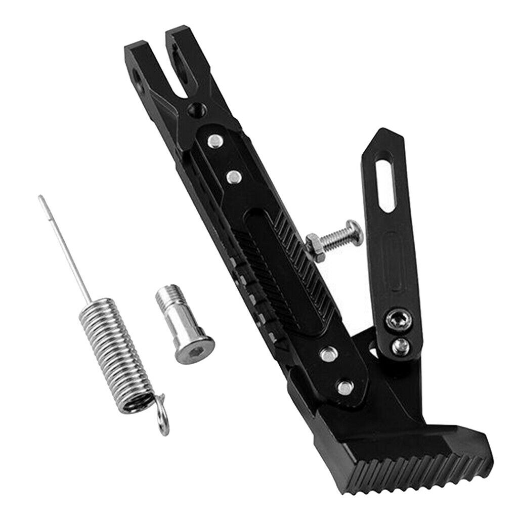 Motorcycle Kickstand Adjustable Tripod Motorcross Dirt Bike ATV 200x50mm