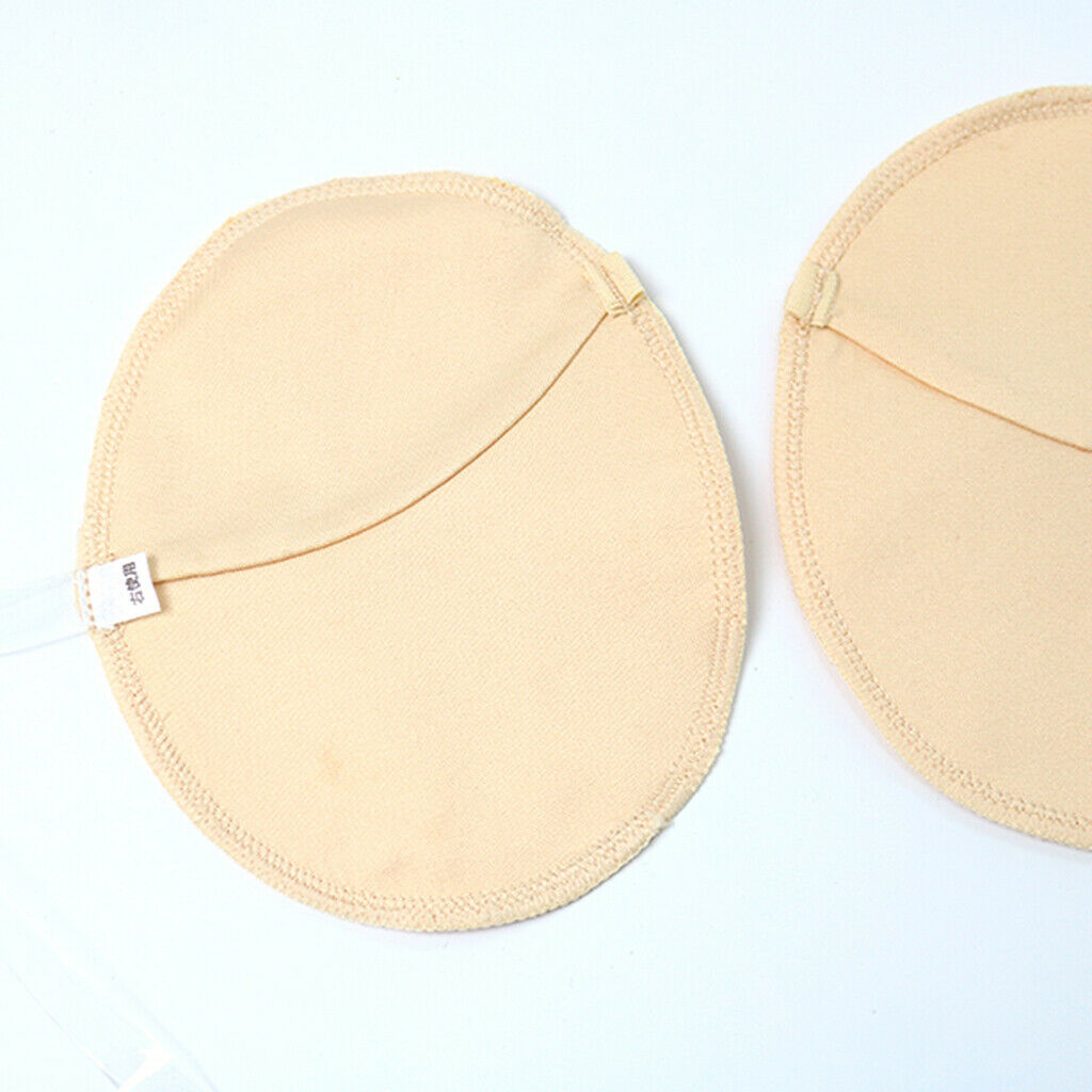 Reusable Underarm Shield Armpit Sweat Absorbing Guards with Shoulder Strap