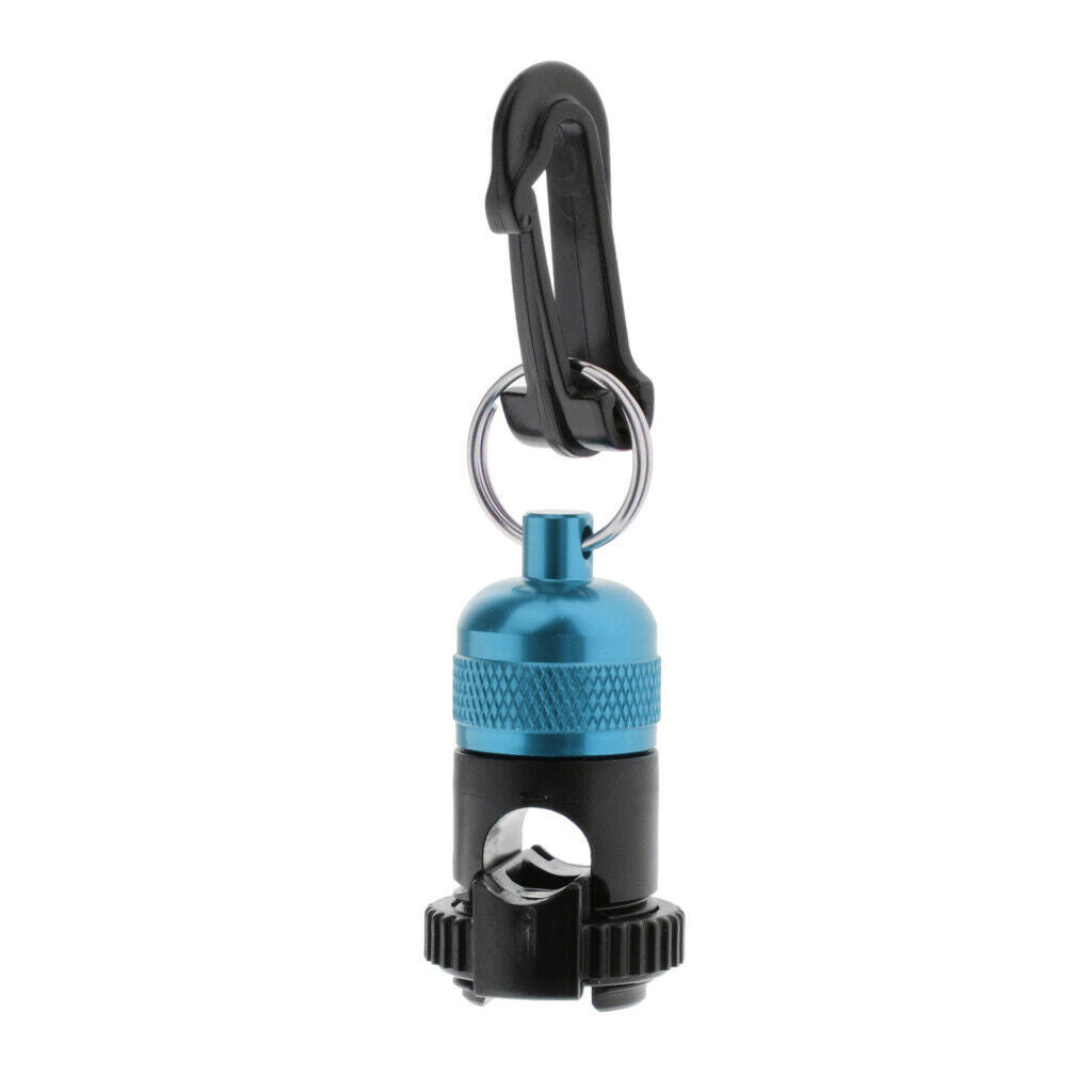 2 Pieces Scuba Diving Snorkeling Second Stage Regulator Hose Holder & Clip