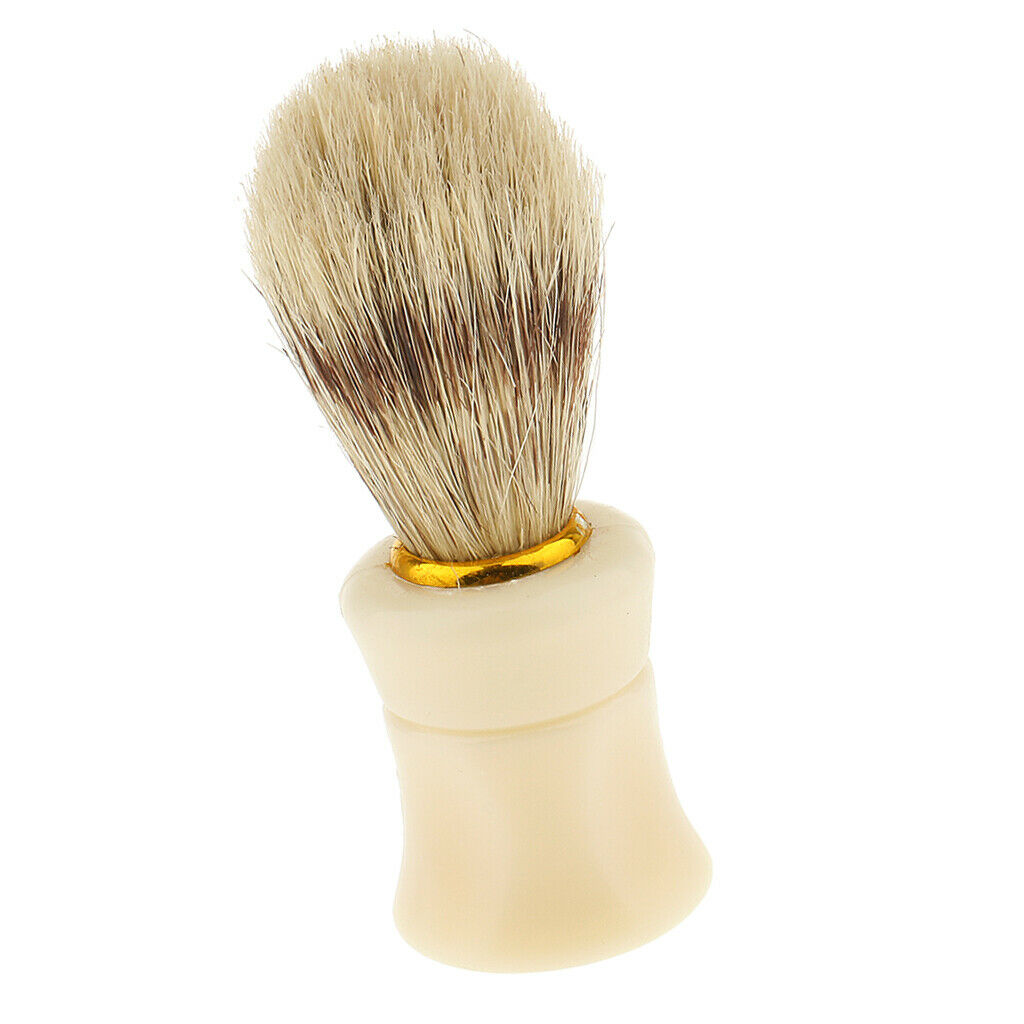 Men Shaving Soaps Applying Brush Facial Beard Cleaning Salon Barber Tool