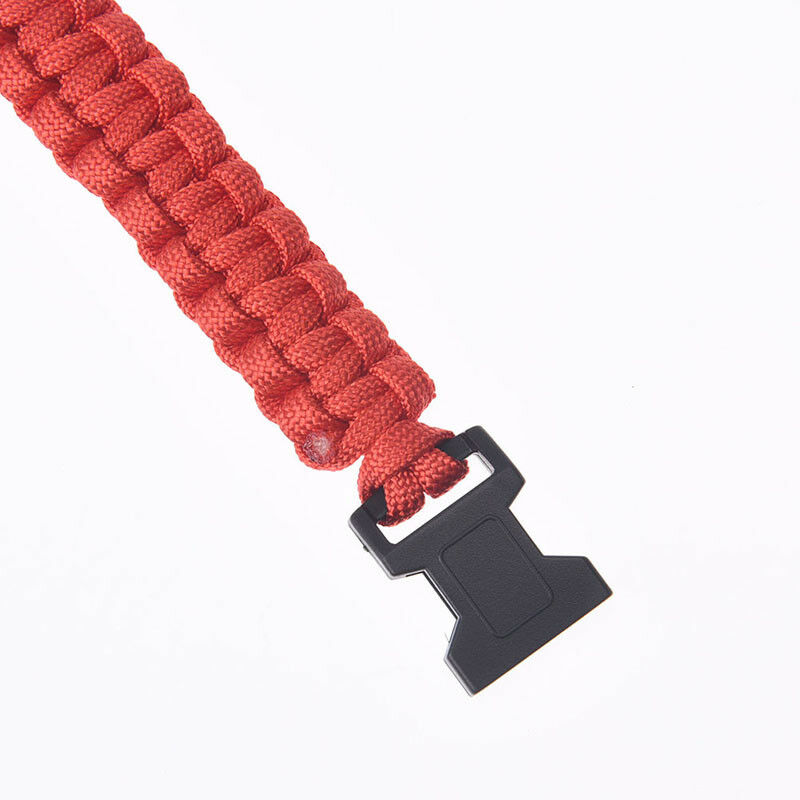 outdoor camping paracord parachute cord emergency survival bracelet rope BDAU