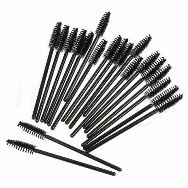 50pcs Disposable Mascara Wands Eyelash Brush Applicator Extension Makeup Tool
