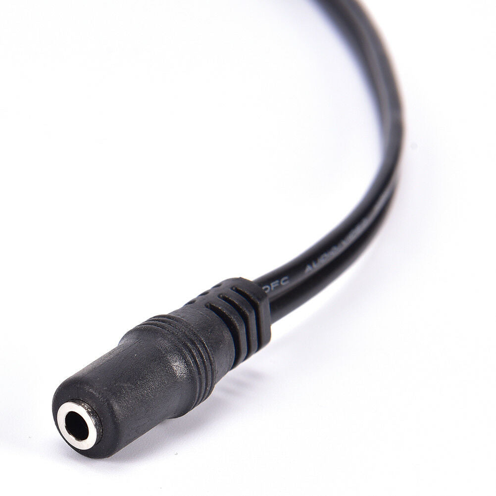 2-RCA Cable Male Plug to 3.5mm Female Aux Audio Headphone Jack ConverterA.l8