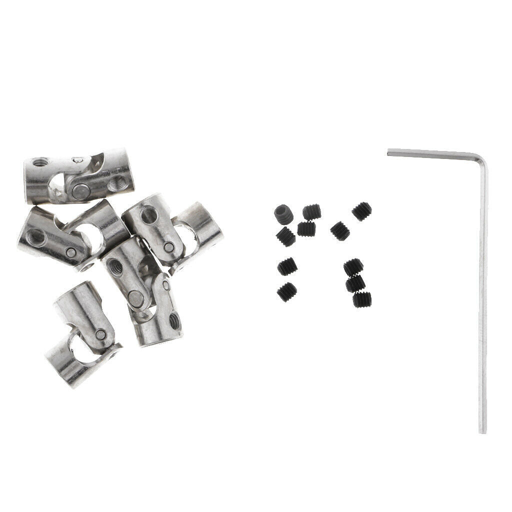 2X Metal Cardan Joint Gimbal Couplings Universal Joint for RC Car 2x2mm