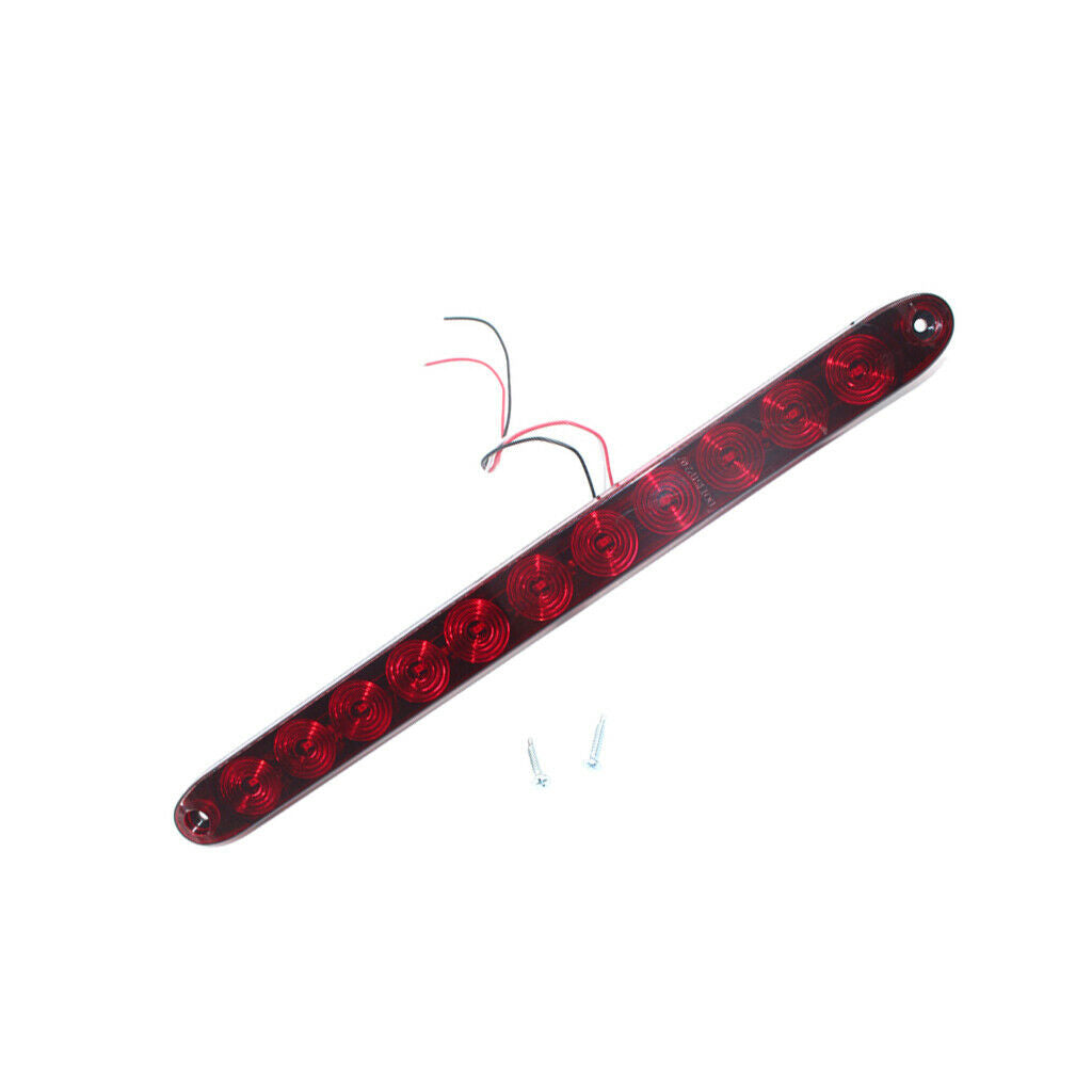 Red ID BAR Marker Light, 15 inch 11 LED Trailer Sealed Light Truck and Trailer