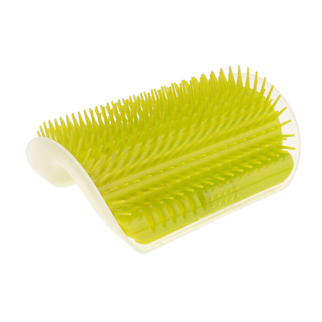 2-pack Dog Cat Soft Self Groomer Grooming Brush Massage Comb w/ Catnip