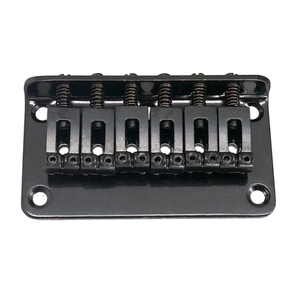 Standard Bass Bridge 6-String 78 mm Metal Zinc Alloy Black