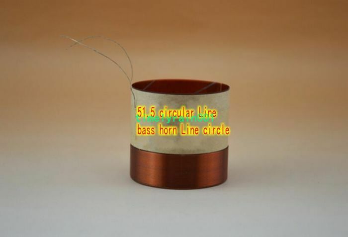 2pcs 51.5mm 8ohm 8Ω KSV bass voice coil  Speaker accessories kabitong skeleton