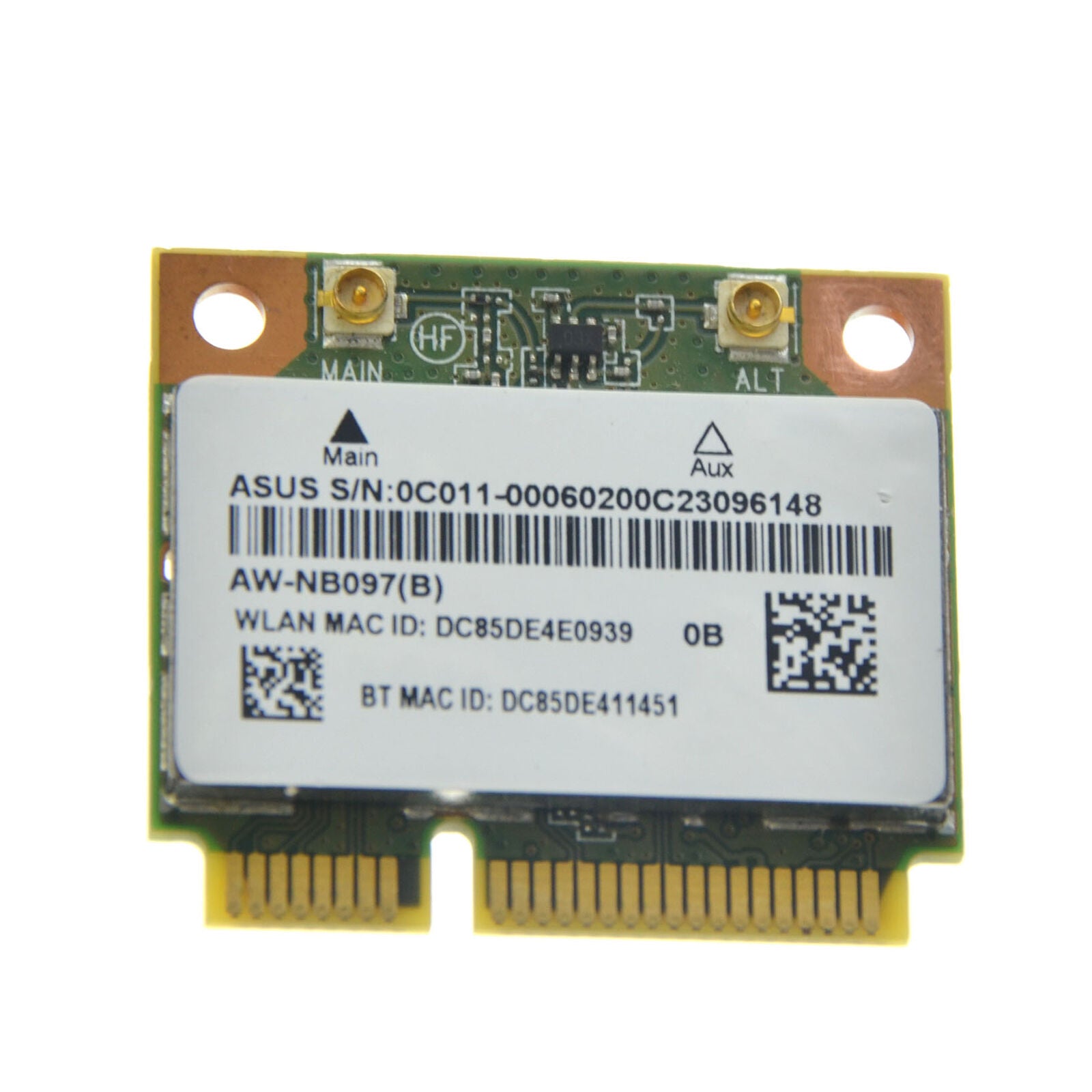 Intel Dual Band Wireless-N 7260HMW AN 300Mbps 802.11ABGN Bluetooth Wifi Card