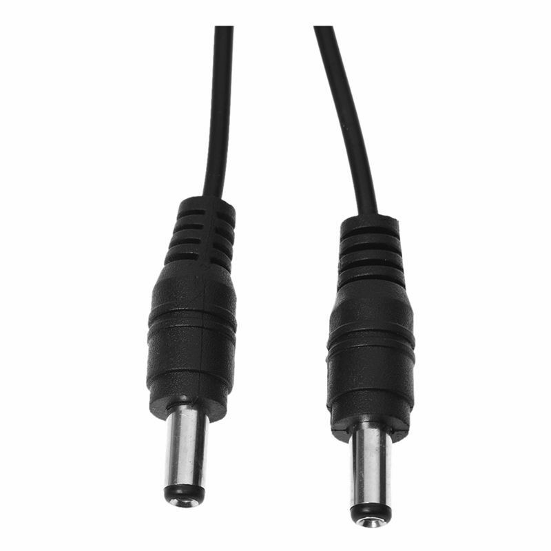 30cm 5.5x2.1mm 1 Female to 2 Male Plug DC Power Jack CCTV Camera Splitter CablY9